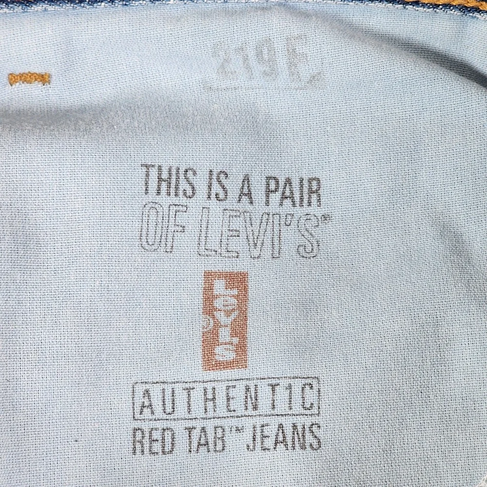 Vintage Levis 505 Jeans Mens 36x30 Blue Straight Fit Denim Medium Wash Tag 38x30
